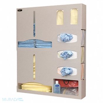 BOWMAN DISPENSERS Protection System Oragnizer 30-3/4inH, 34GF48