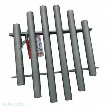 GRAINGER APPROVED Magnetic Grate Round Rare Earth 14in dia, 34TA40