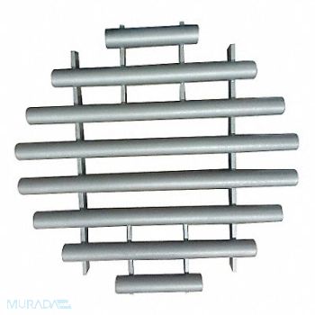 GRAINGER APPROVED Magnetic Grate Round Rare Earth 16in dia, 34TA41