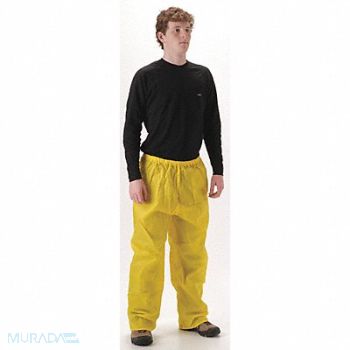 NASCO Rain Pants Unrated Yellow L, 34WK31