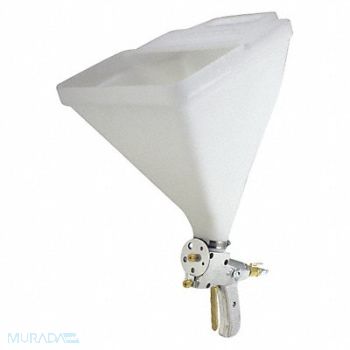 KRAFT TOOL Gun and Hopper 18in. L Cast Aluminum, 35EM79