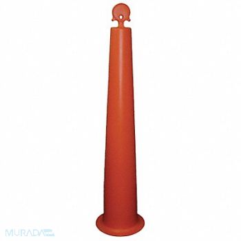 GRAINGER APPROVED K6952 Channelizer Cone 42 in H Orange HDPE, 35KJ31