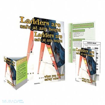 SAFETYPOSTER.COM Safe System Kit Ladders Are Safe ENG, 35LL56