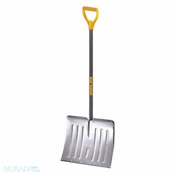 TRUE TEMPER Snow Shovel Aluminum Blade 18 W, 35NZ65