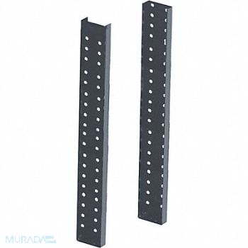 HALLOWELL Leg Extension Kit Steel Black, 35UX27