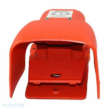 LINEMASTER Heavy Duty Foot Switch Momentary Action, 35V859