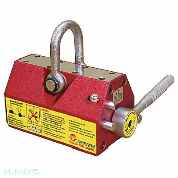 TECHNIKS Lifting Magnet 660 lb Flat 300 lb Round, 35YJ70