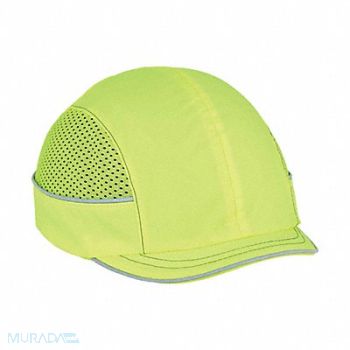 SKULLERZ BY ERGODYNE H9899 Bump Cap Baseball Hi-Vis Green, 35YZ38