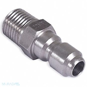 GRAINGER APPROVED Quick-Connect Coupler 1/4 (M) x 1/4, 35Z908