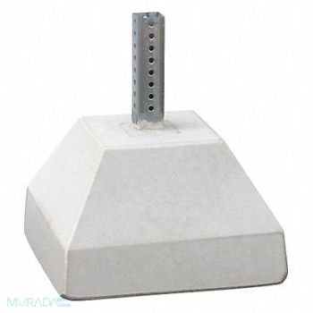 TAPCO Concrete Base w/Square Post Sleeve, 35ZP18