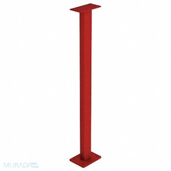 B-TEK Scale Column Red 48 in H 6 in W, 36D851