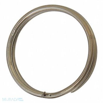 HY-KO PRODUCTS Split Key Ring 1-1/2 in Tempered Steel, 36DZ32