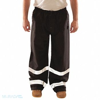 TINGLEY Rain Pants Class E Black 4XL, 36FL57