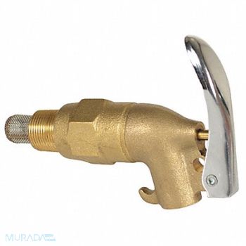 GRAINGER APPROVED Drum Faucet Brass Brass NPT, 36JP48