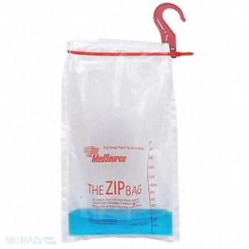 MEDSOURCE Waste Bag 17-1/8 in L x 9 in W PK480, 36LN40