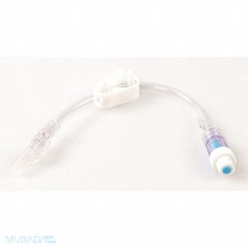 MEDSOURCE IV Extension Set Clear/White 7in L PK100, 36LN63