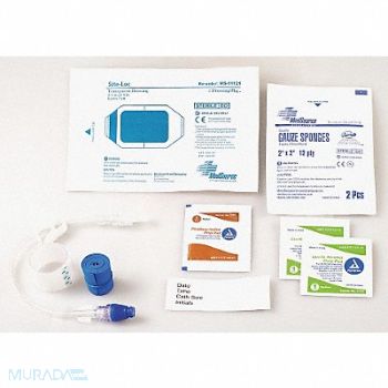 MEDSOURCE IV Start Kit Clear/White 7-1/2inL PK100, 36LN64
