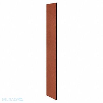 SALSBURY INDUSTRIES End Panel Flat Top D21 x H72 Cherry, 36M899