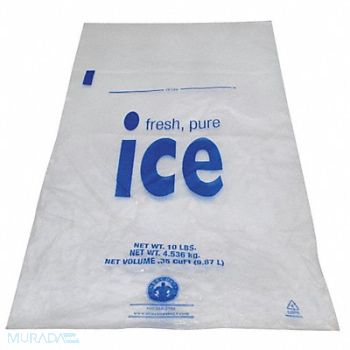 SCOTSMAN Ice Bags 8 lb Capacity PK1000, 36P013