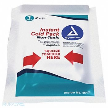 DYNAREX Non-Toxic Instant Cold Pk 4 x 5In PK24, 36PV30
