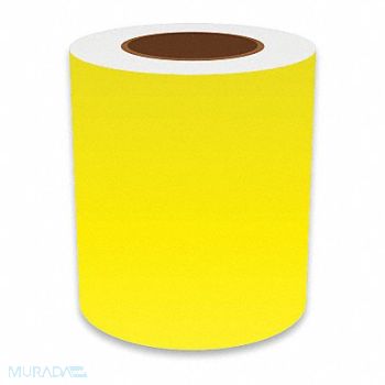 VNM SIGNMAKER J2301 Label Tape Yellow 6in W For Mfr No VnM8, 36UU59