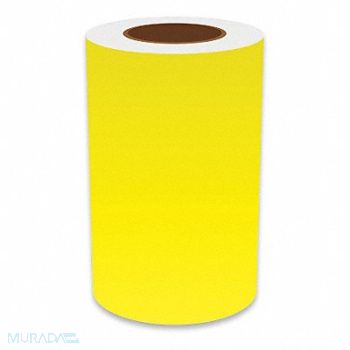 VNM SIGNMAKER J2305 Label Tape Yellow 8in W For Mfr No VnM8, 36UU61