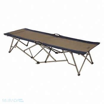 KAMP-RITE TENT COT INC EZ Fold Cot Blue/Gray 79inLx18-57/64inH, 36UV16