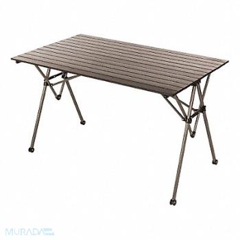 KAMP-RITE TENT COT INC Kwik Set Table Gray/Silver 45 in L, 36UV22