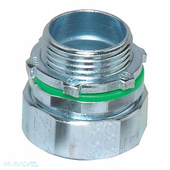 REMKE Liqua-Seal Conn 1/2 Zinc Plated Steel, 372J73
