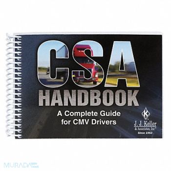 JJ KELLER CSA Handbook 3/4 in H 5-1/4 in D, 38D336