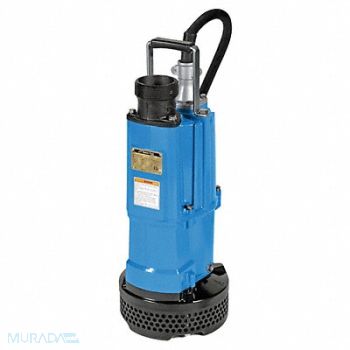 TSURUMI Manual Electrc Submrsble Pump 3HP 220VAC, 38H479