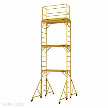 METALTECH Scaffold Tower Steel Wood, 38HT65