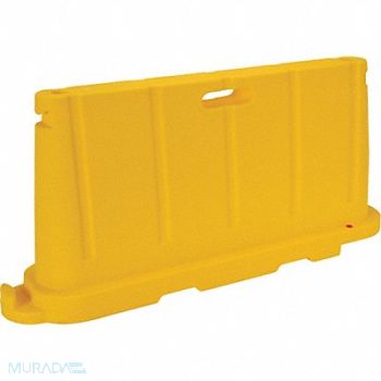 VESTIL Stackable Poly Barricade Yellow, 172L69