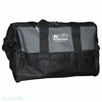 KRAFT TOOL Tool Bag Nylon General Purpose, 38LY48