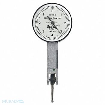 TESA BROWN SHARPE Dial Test Indicator Vert 0 to 0.008 In, 38N950