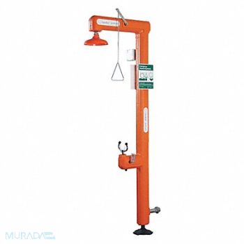 GUARDIAN EQUIPMENT Heat-Trace Shower/Eyewash NPT Btm, 38NJ13