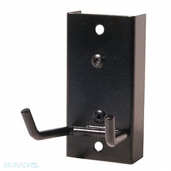 TRITON PRODUCTS Steel Double Prong Tool Holder Black, 38P119