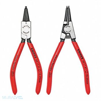 KNIPEX Retaining Ring Plier Set 0 Deg 2 pc, 38UU05