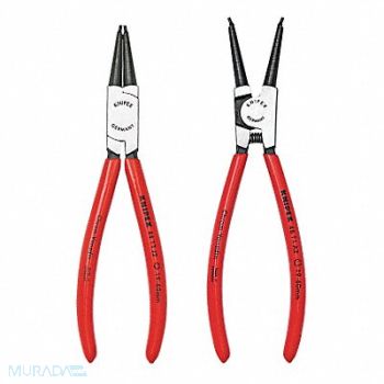 KNIPEX Retaining Ring Plier Set 0 Deg 2 pc, 38UU06