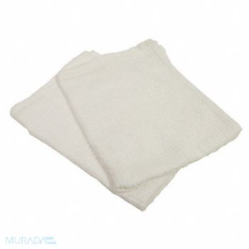 R R TEXTILE Bar Mop 17x20 White PK12, 38X637