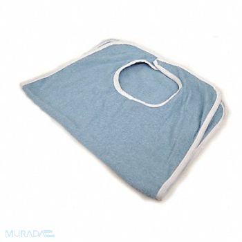 R R TEXTILE Terry Bib 18 x 30in Cotton Blue PK12, 38X640