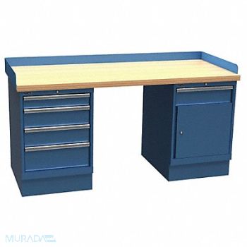 LISTA Workbench Butcher Block 72 W 30 D, 38X822