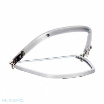 MSA Faceshield Frame Aluminum Silver, 38ZL98