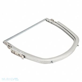 MSA Faceshield Frame Aluminum Silver, 38ZM02