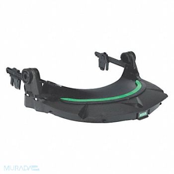 MSA Faceshield Frame Plastic Black, 38ZM06