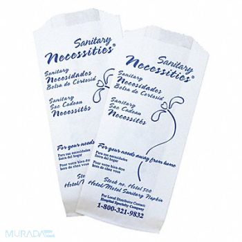 SANITARY NECESSITIES Sanitary Napkin Bag PK500, 391T95