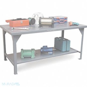 STRONG HOLD Standard Shop Table 60 W X 36 D X 34 H, 399R90