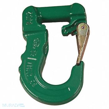 LIFT-ALL Sling Hook Steel 5300 lb Green Painted, 39A377