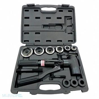 WESTWARD Hydraulic Punch Driver Set Steel Plate, 39CE85