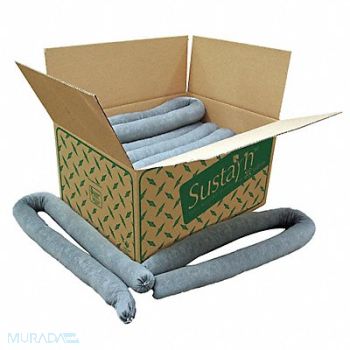 SUSTAYN BY SPILFYTER Absorbent Sock Universal 10 ft L PK6, 39E802